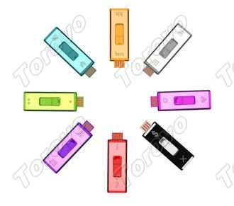 內(nèi)置兩個(gè)儲(chǔ)存器的雙頭U盤