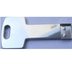鋁材寬頭長(zhǎng)孔鑰匙造型U盤廠家定做
